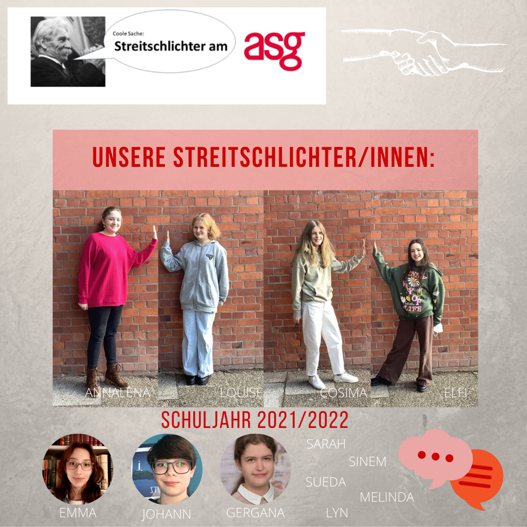 Die Streitschlichter am ASG